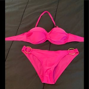 Pink 2pc Bikini Suit